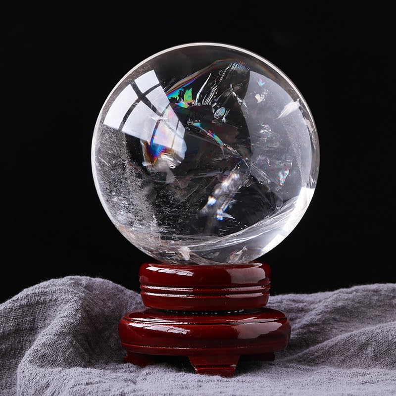 Amazon｜スタンド装飾的な透明な球体魔法のショットのための装飾的な